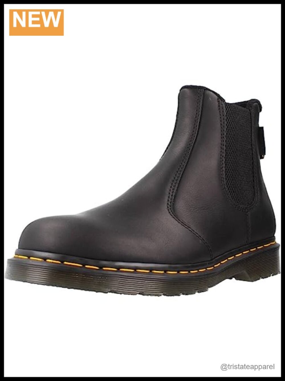 Dr. Martens Chelsea Boots Leather Water-Resistant Unisex Ankle Boots
